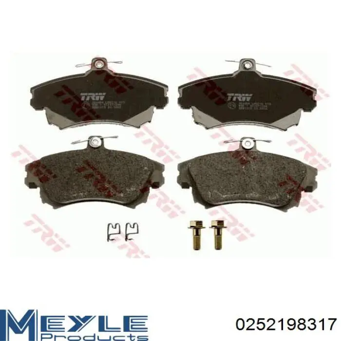 Передние тормозные колодки 5SP711 Samko