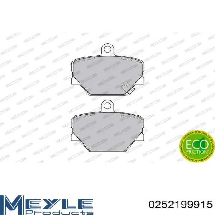 Передние тормозные колодки LPR05P761 LPR