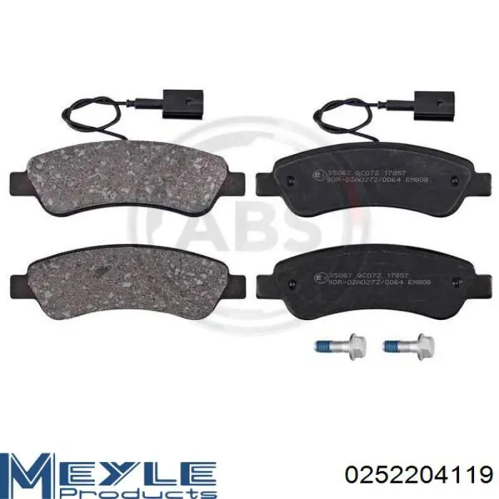Купить B111411 Denckermann Колодки тормозные задние, дисковые