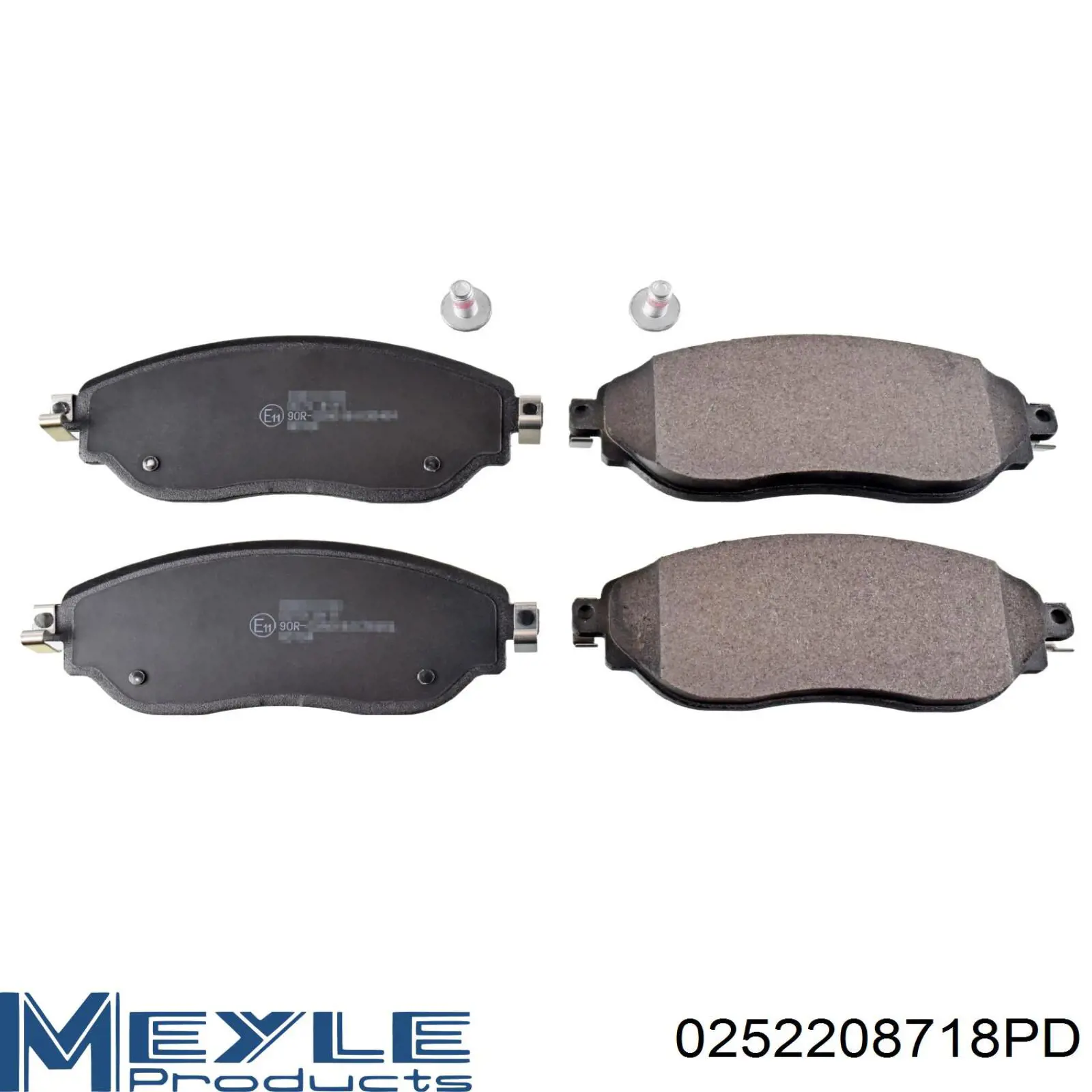 Передние тормозные колодки 8660006317 Renault (RVI)