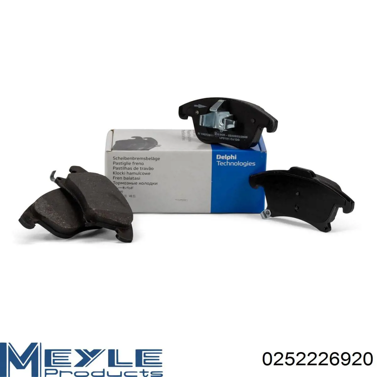 Compre FU2Z2V001F Ford Sapatas do freio dianteiras de disco