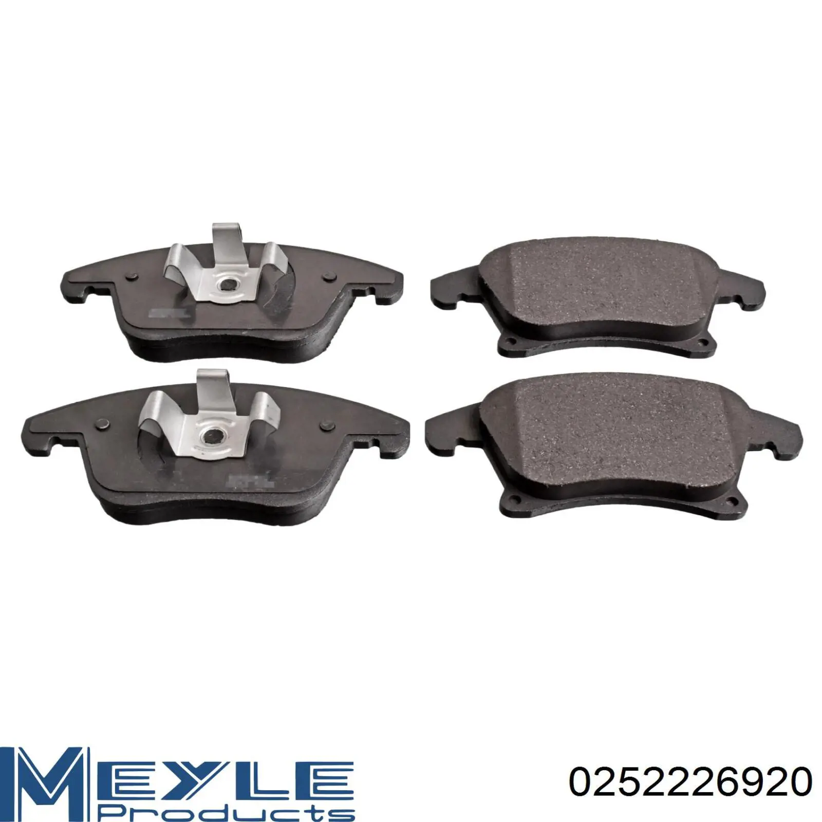 Compre 10630 Trusting Sapatas do freio dianteiras de disco