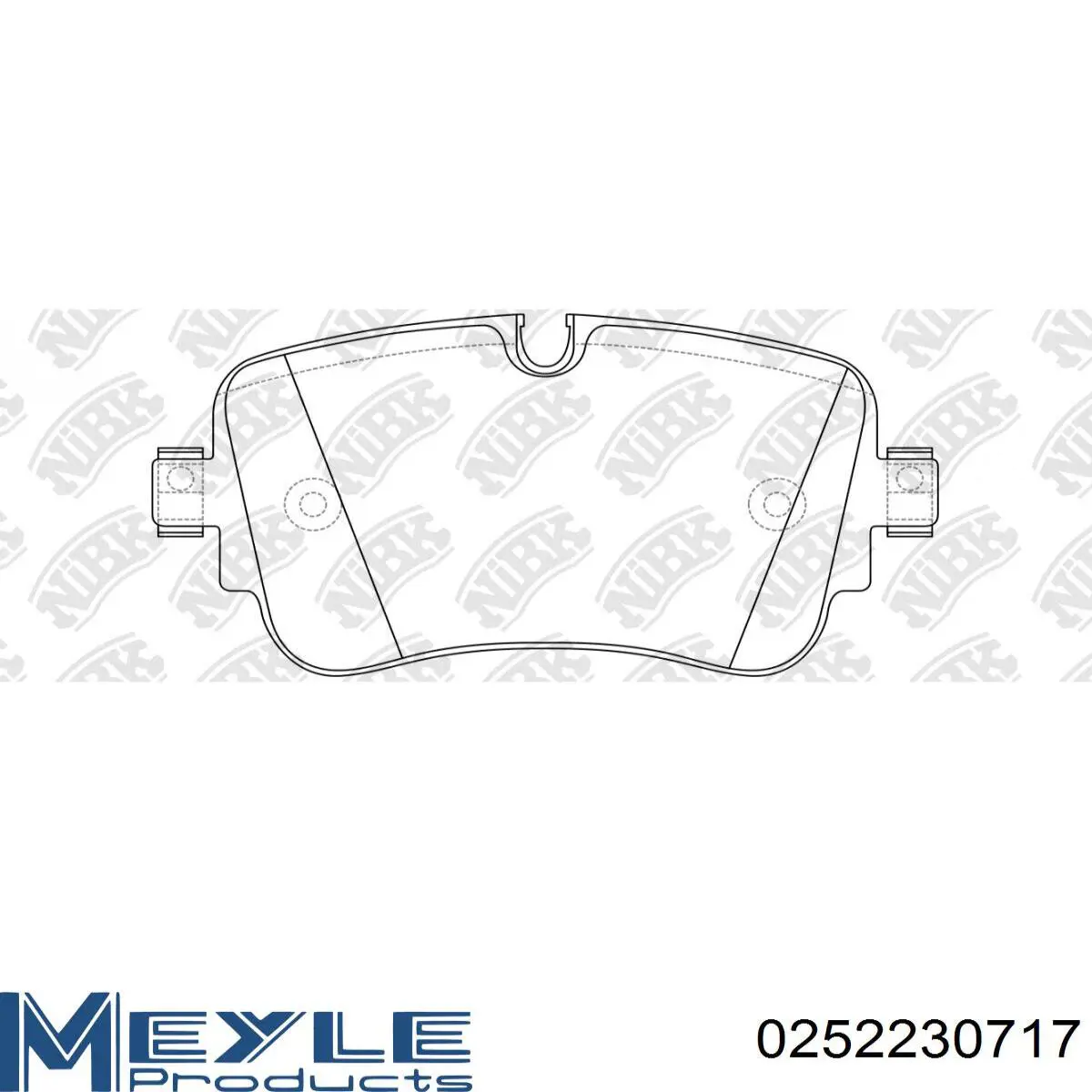 Задние дисковые колодки Delphi LP3671