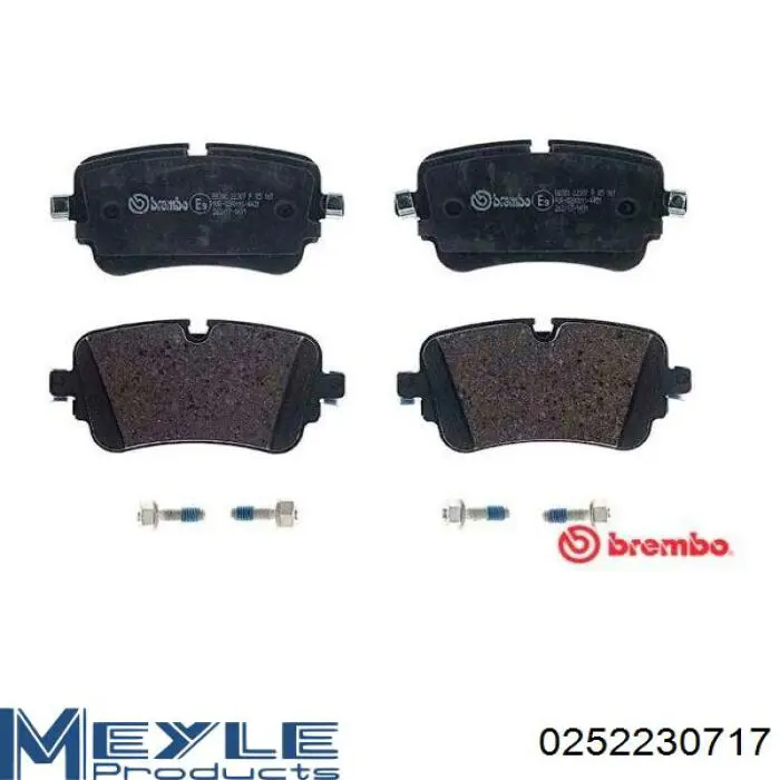 Задние тормозные колодки 231895 Power Stop