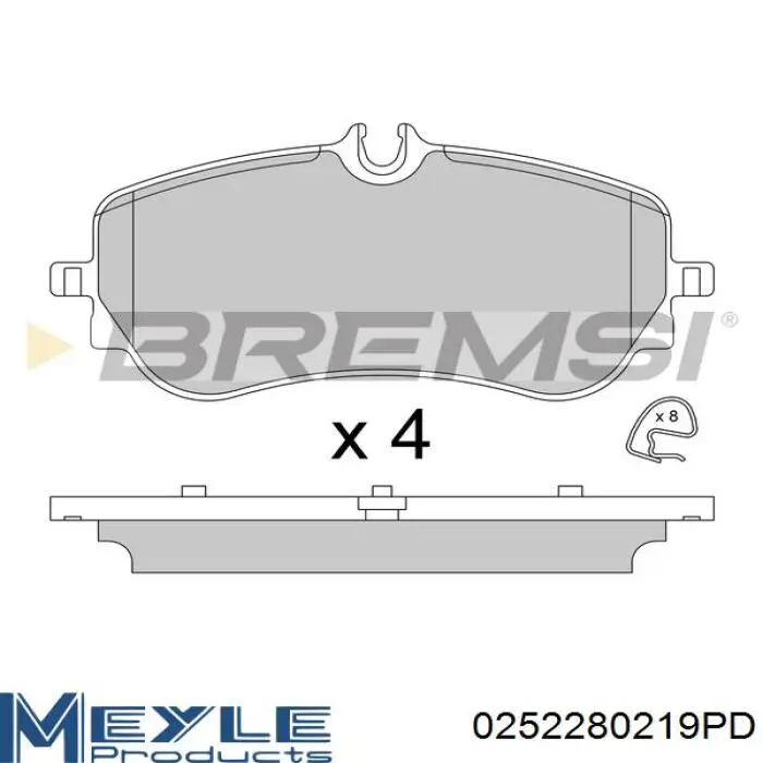 Купить CBP02387 Comline Колодки тормозные задние, дисковые