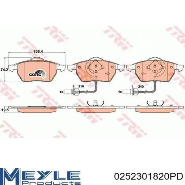 Колодки Rotinger RT2PD16722 цена, от 25.80 USD