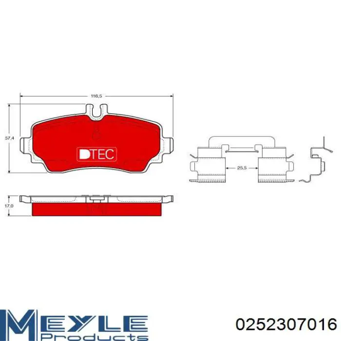 Колодки Mercedes A1684201420 цена, от 25.23 USD