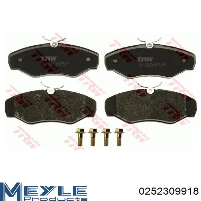 Тормозные колодки Renault (RVI) 6025371279