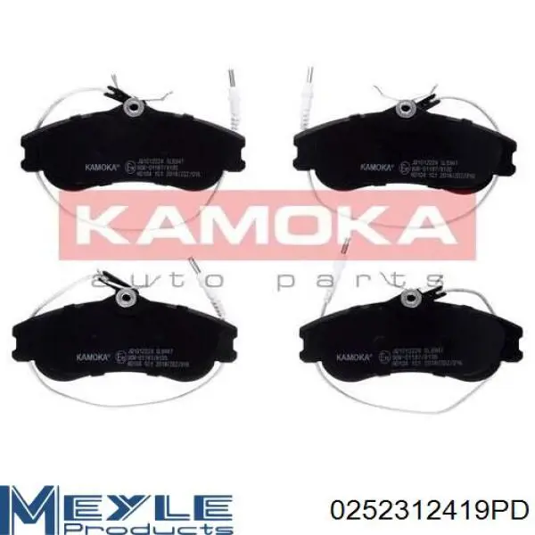 GPB01112 GP Колодки передние