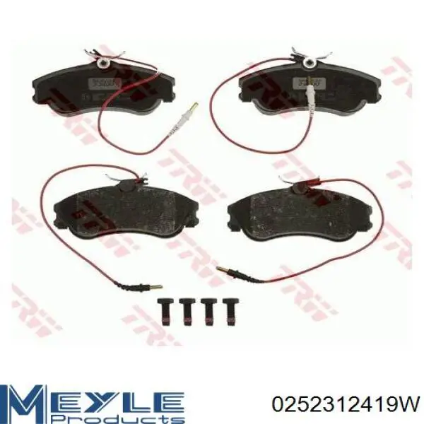 Тормозные колодки AYD 1160122BA