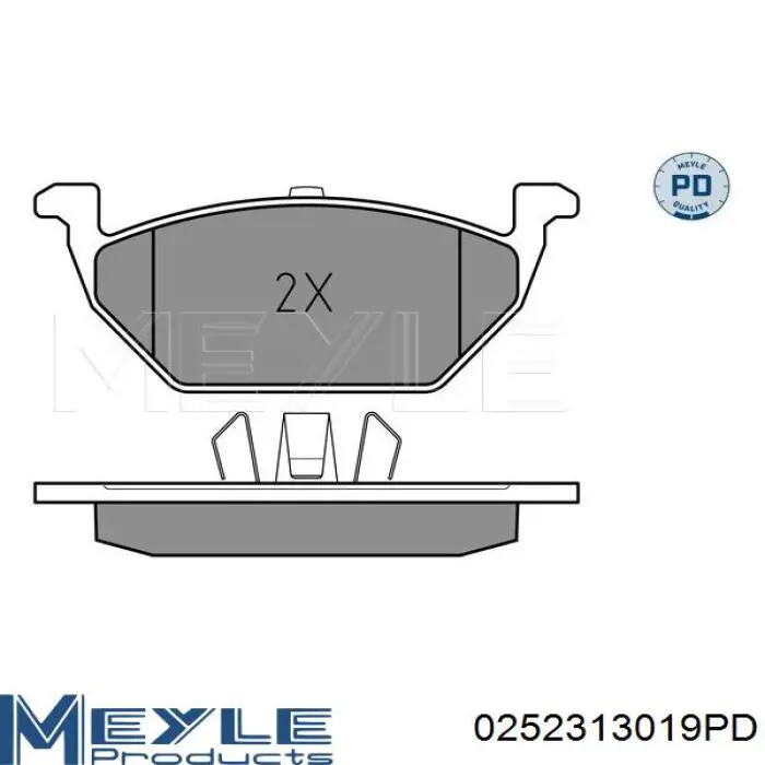 Колодки Meyle 0252313019PD цена, от 29.33 USD