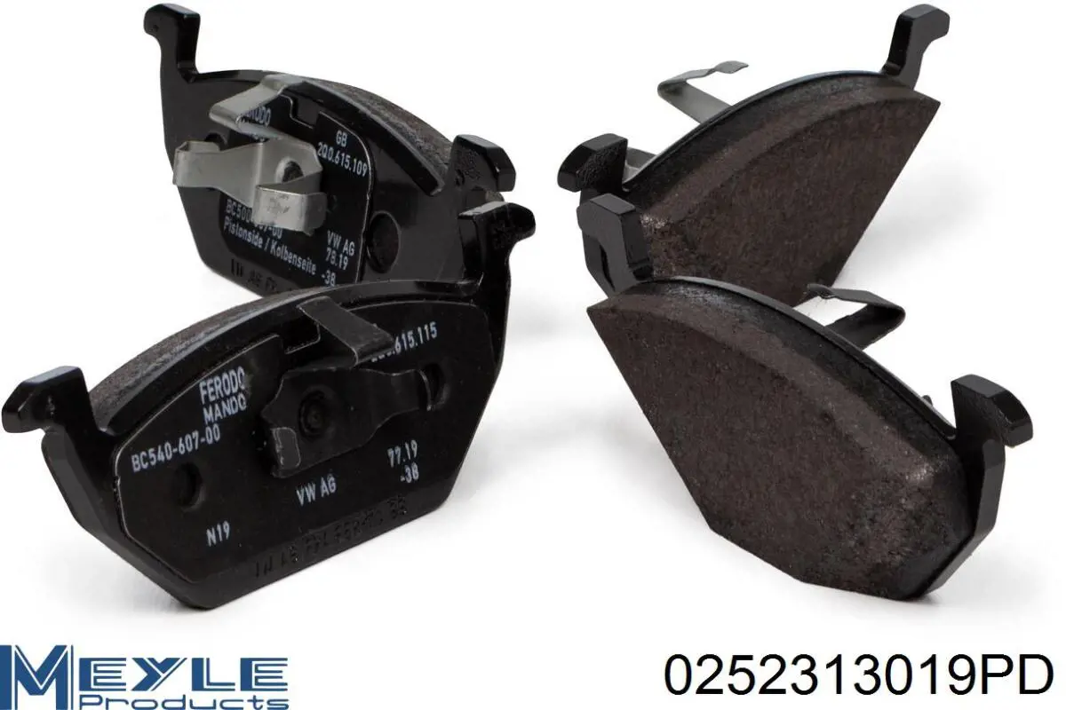 Тормозные колодки Meyle 0252313019PD