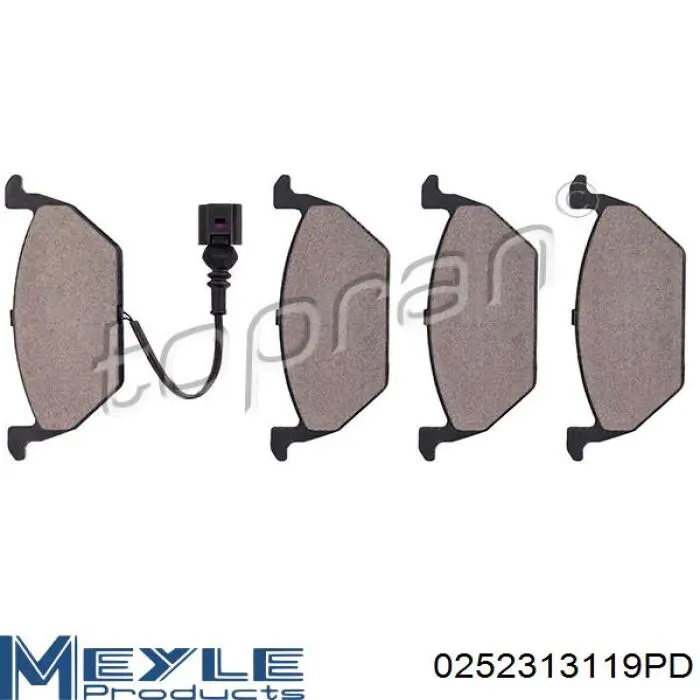 Тормозные колодки Hart 215961