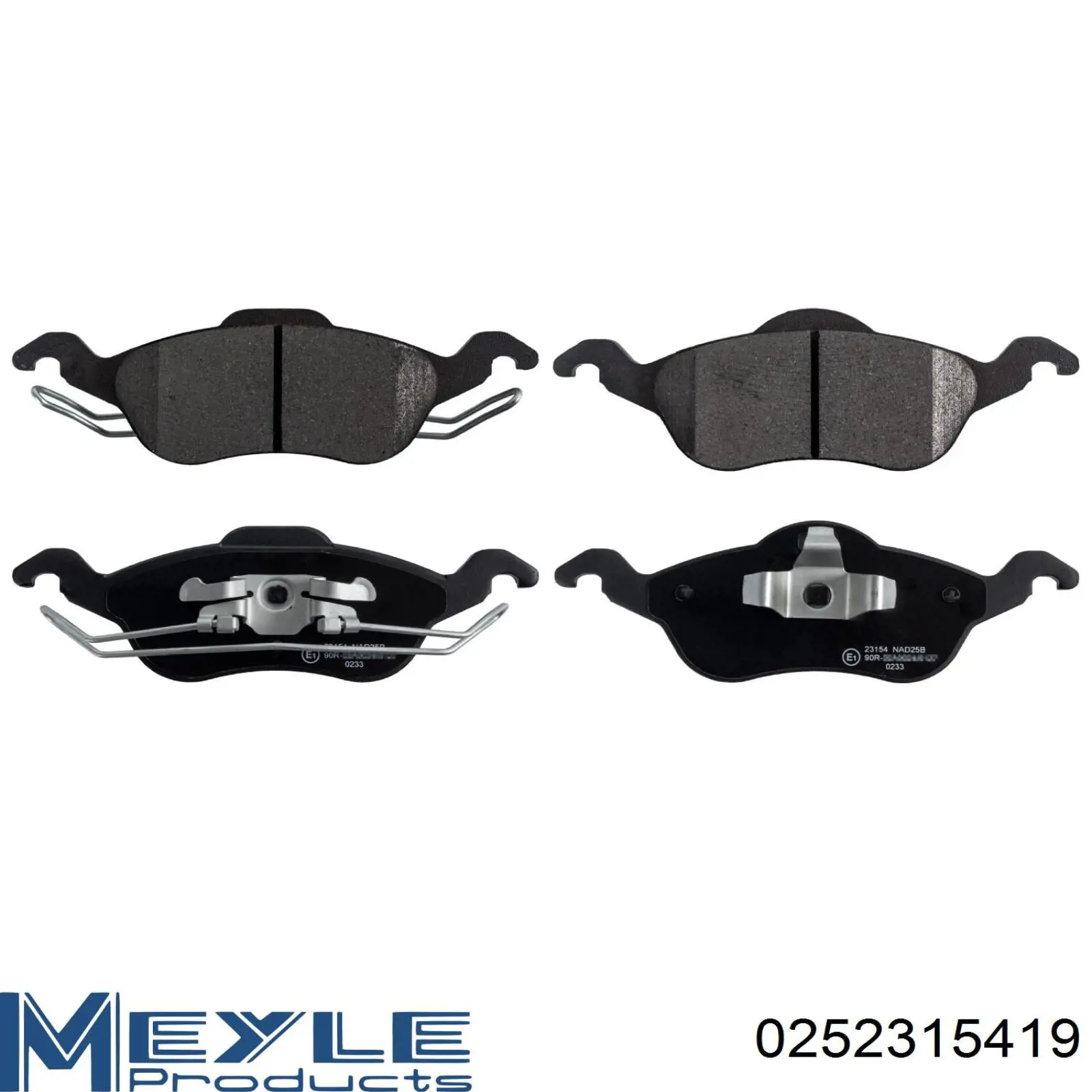 Колодки Ford 98AX2K021AD цена, от 16.53 USD