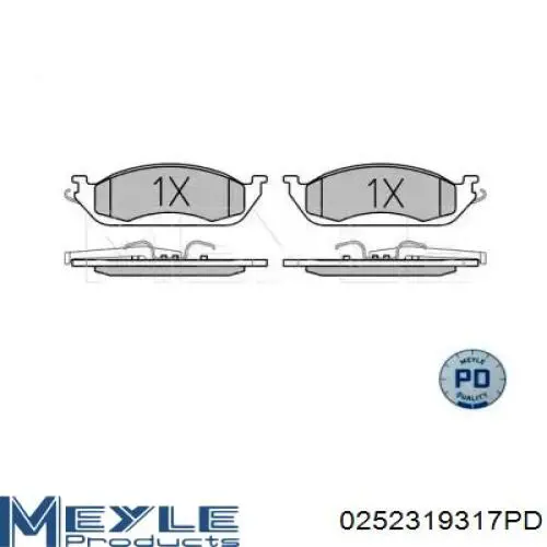 Передние тормозные колодки 986424611 Bosch