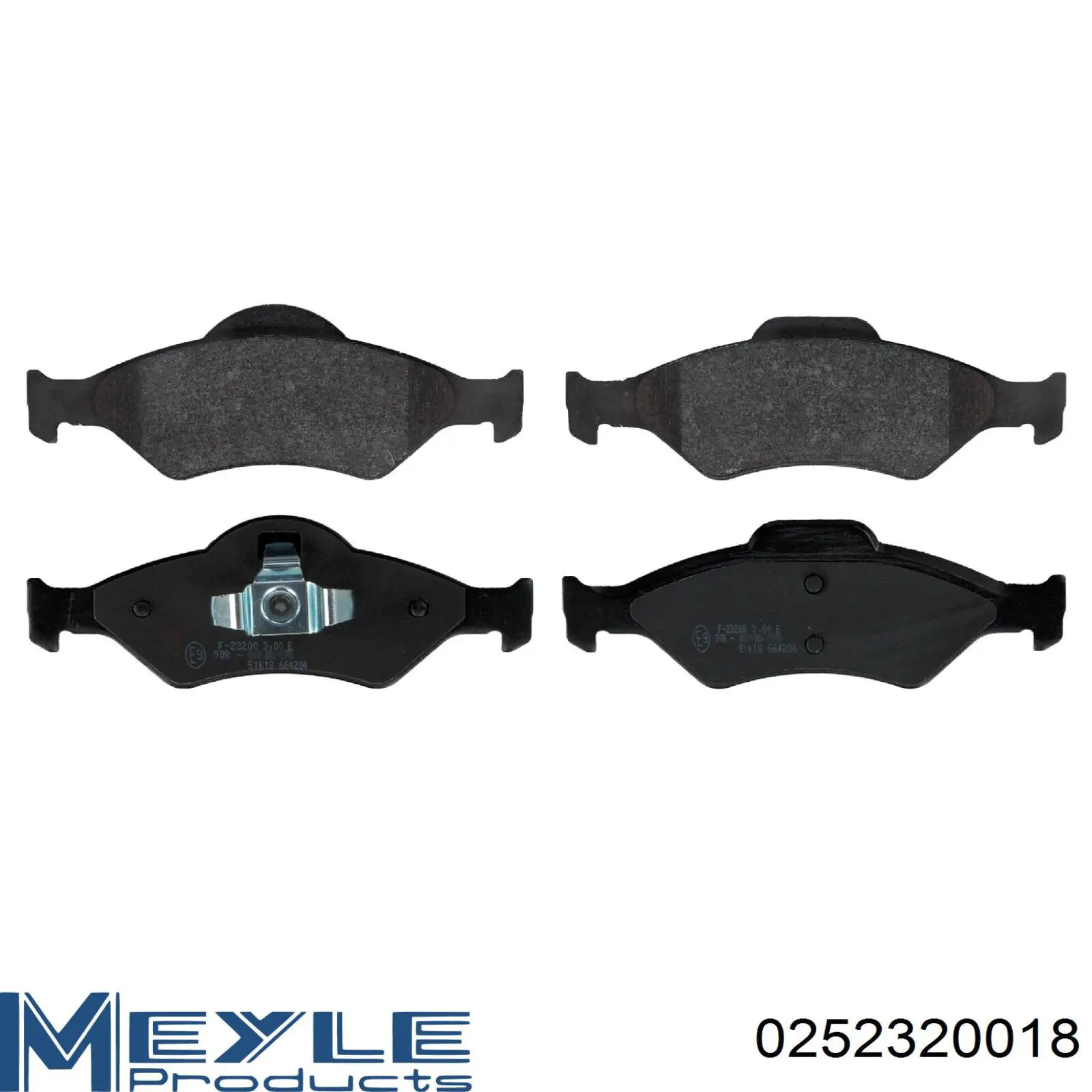 5025929 Ford Колодки передние