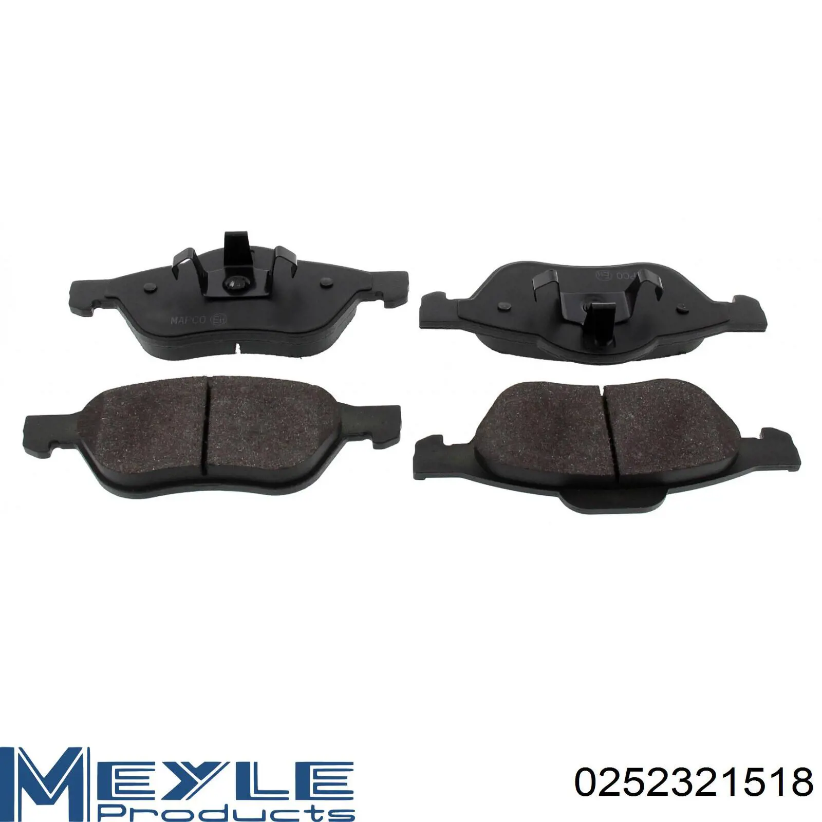 Тормозные колодки Renault (RVI) 410607690R
