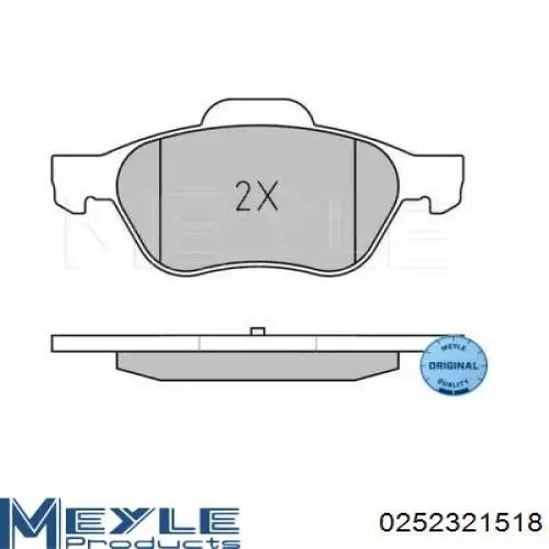 Колодки Rider RD3323DB1687 цена, от 19.67 USD