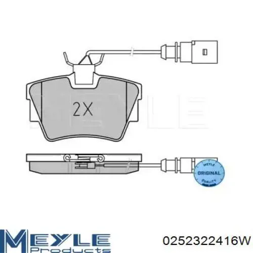 Колодки дисковые  Rider RD23224STD цена, от 14.09 USD