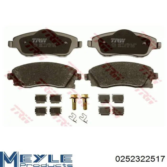 Тормозные колодки VALEO 598456