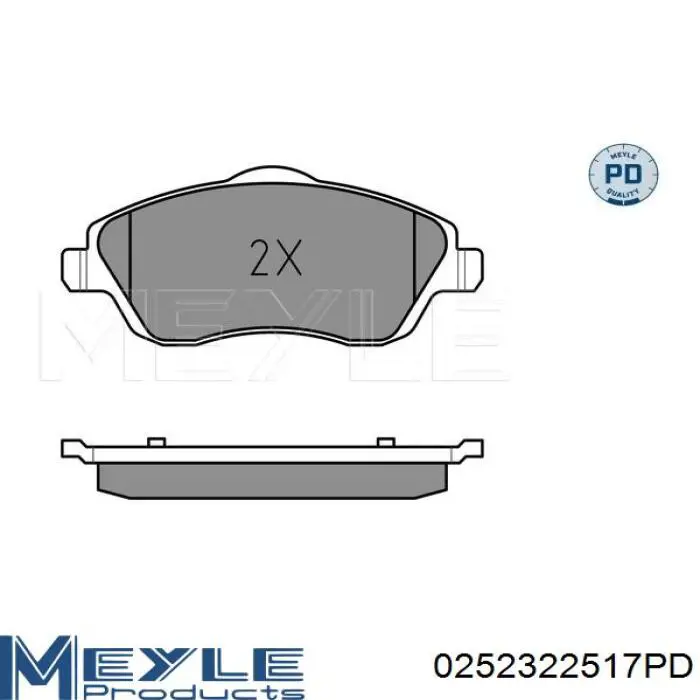 95519746 Opel Колодки передние