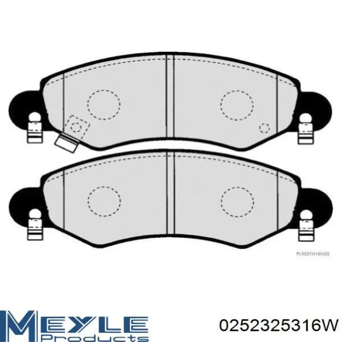 Купить 4706748 Opel Колодки тормозные