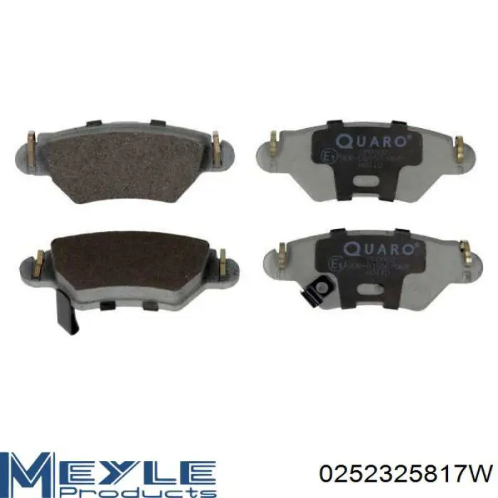 Купить 9195641 Opel Колодки тормозные задние, дисковые