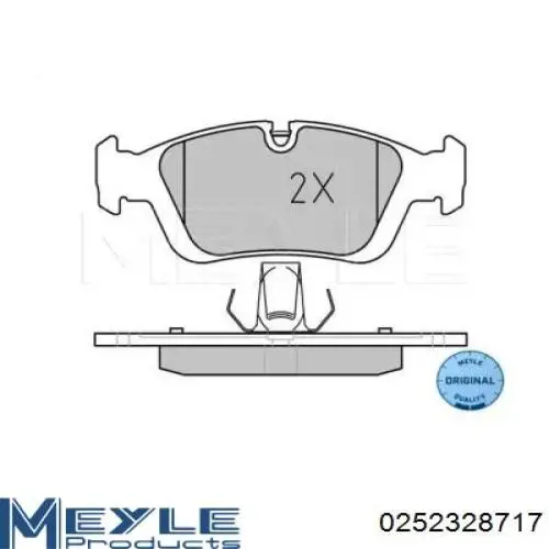 Передние тормозные колодки 5SP757 Samko