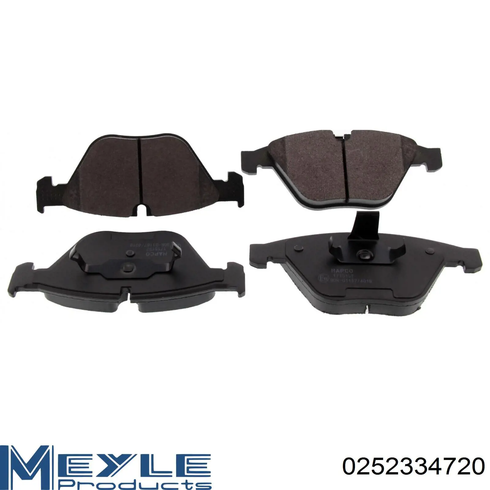 Купить D255E Dafmi Колодки тормозные
