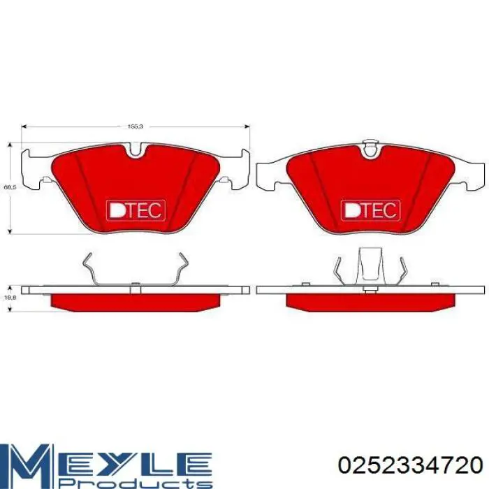 Купить 2331220305 Textar Колодки тормозные