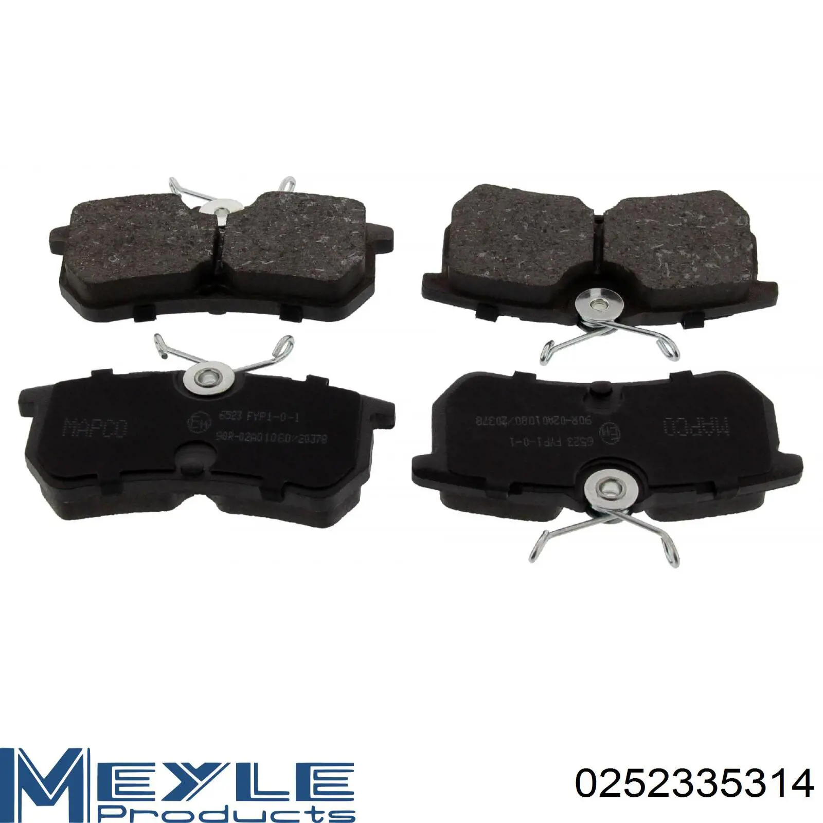 Купить 301431 VALEO Колодки тормозные задние, дисковые