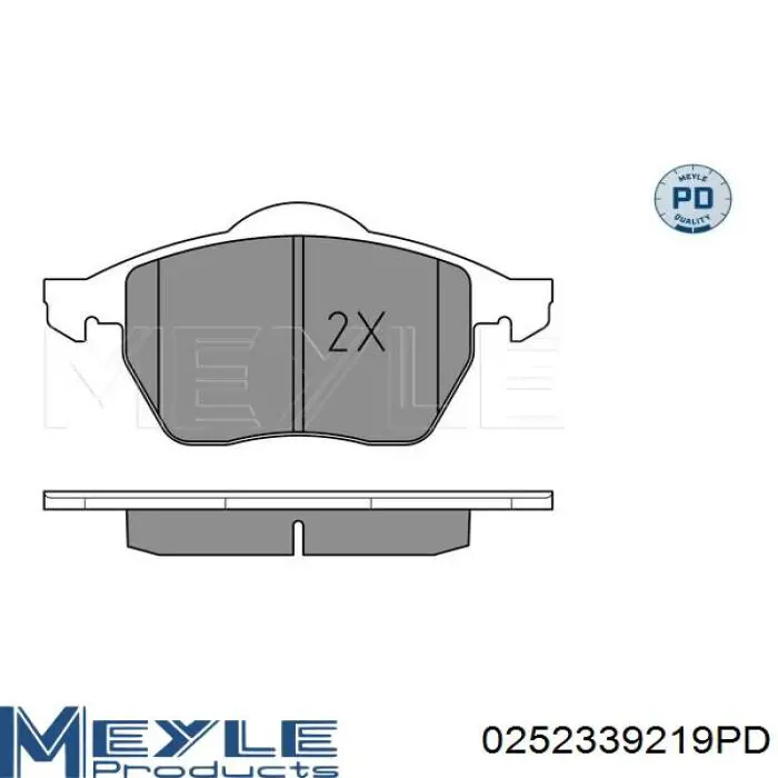 Тормозные колодки VALEO 598486