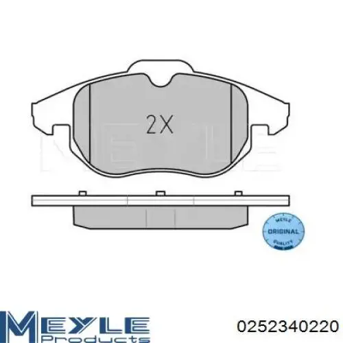 Передние тормозные колодки 77363604 Fiat/Alfa/Lancia