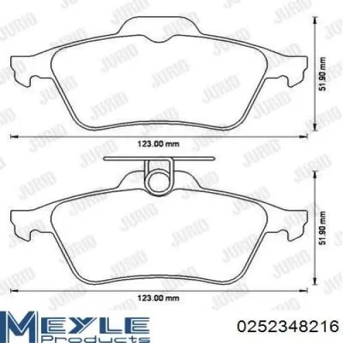 Колодки дисковые  Renault (RVI) 8671016680 цена, от 13.61 USD