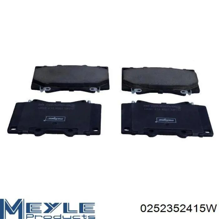 Передние тормозные колодки CKT29 CTR