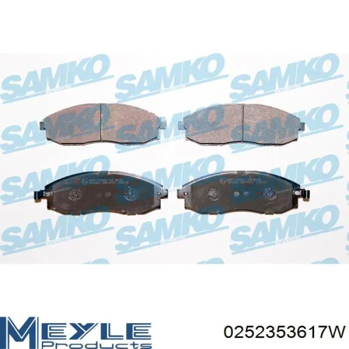 Тормозные колодки Hyundai/Kia S581014AA61