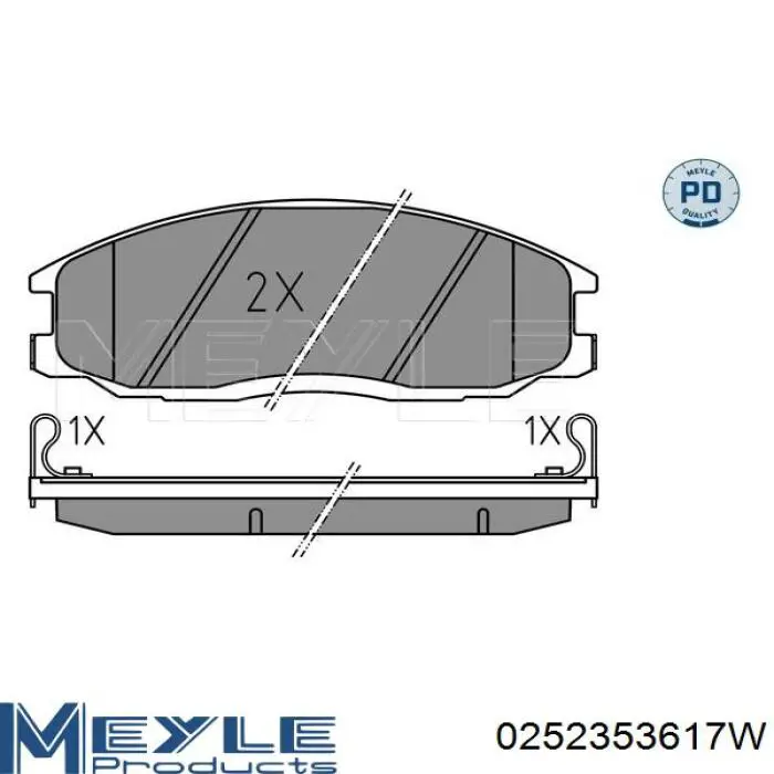 Колодки Hyundai/Kia S581014AA61 цена, от 22.74 USD