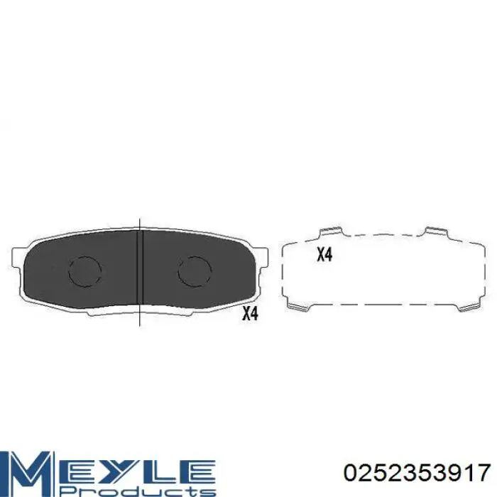 301673 VALEO Колодки тормозные дисковые комплект