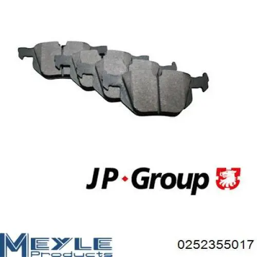 Купить D256E Dafmi Колодки тормозные задние, дисковые