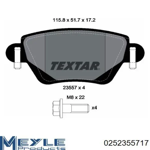 Колодки дисковые  Optimal 10494 цена, от 12.82 USD