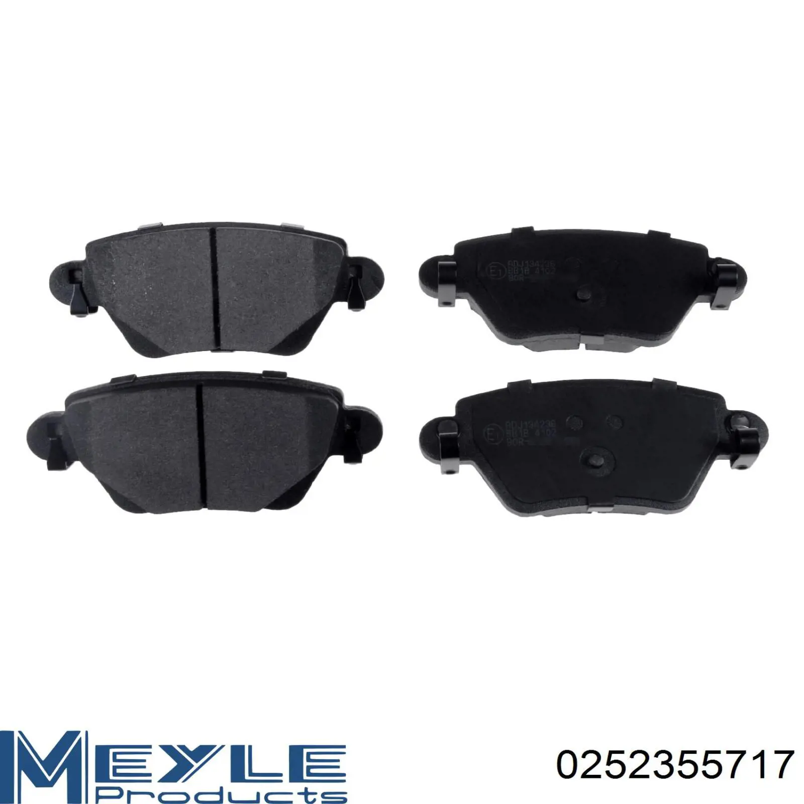 Задние тормозные колодки SBDS252 Starline