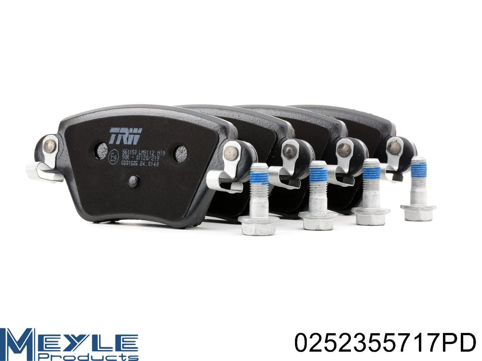Колодки дисковые  Meyle 0252355717PD цена, от 17.84 USD