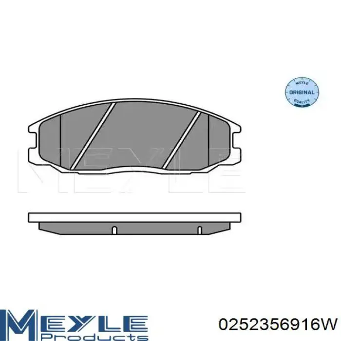 Колодки тормозные передние дисковые на Hyundai Trajet  FO