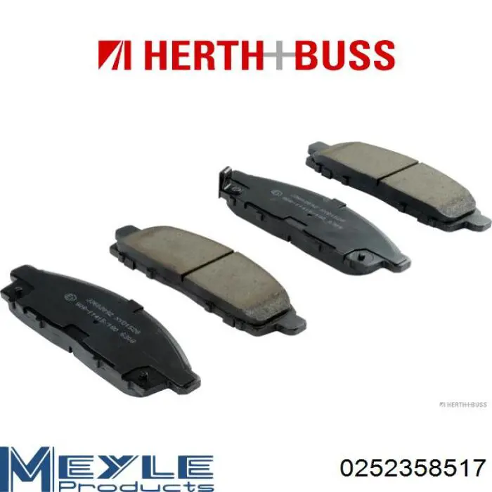 Тормозные колодки Dafmi D215E