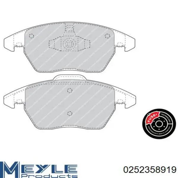 Тормозные колодки Optimal BP12220