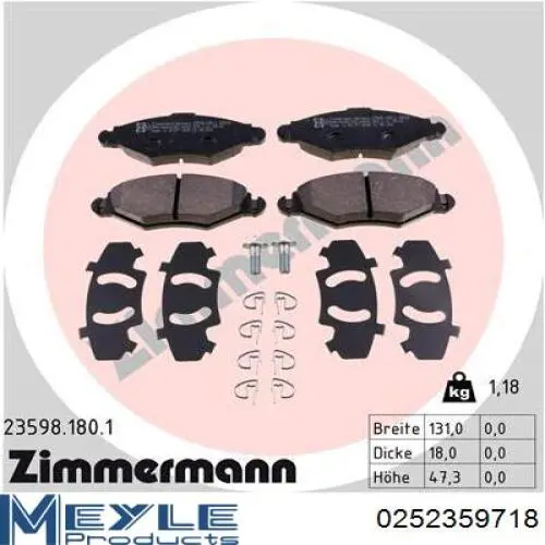 Купить RP1361 Raiso Колодки тормозные