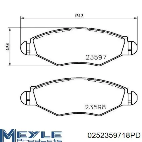 Купить 425204 Peugeot/Citroen Колодки тормозные