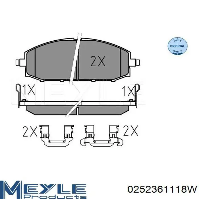 QF0364 Q-top Колодки передние