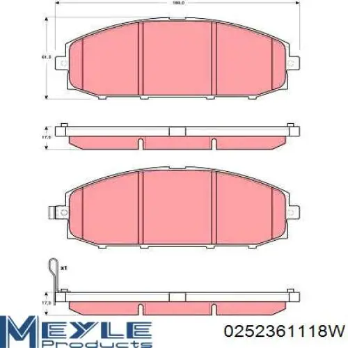 Колодки Q-top QF0364 цена, от 24.24 USD