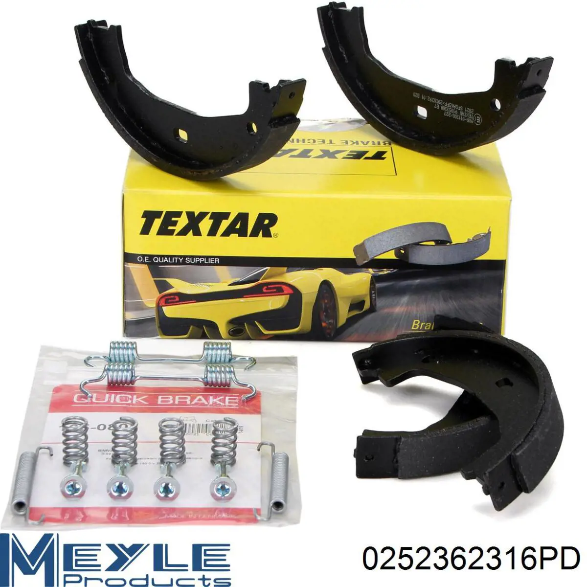 Задние дисковые колодки Meyle 0252362316PD